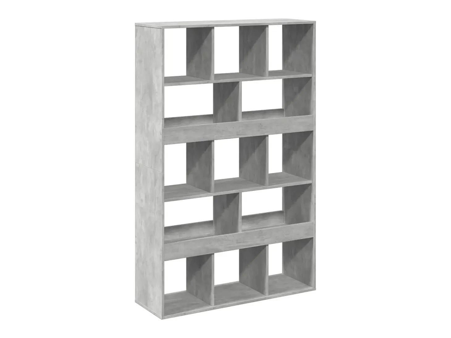 Separador de ambientes madera gris hormigón 100x33x156,5 cm