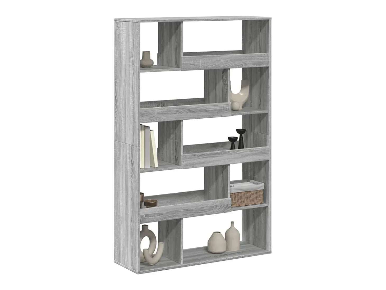 Separador de ambientes madera gris Sonoma 100x33x156,5 cm