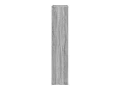 Separador de ambientes madera gris Sonoma 100x33x156,5 cm
