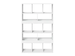 Separador de ambientes madera ingeniería blanco 100x33x156,5 cm