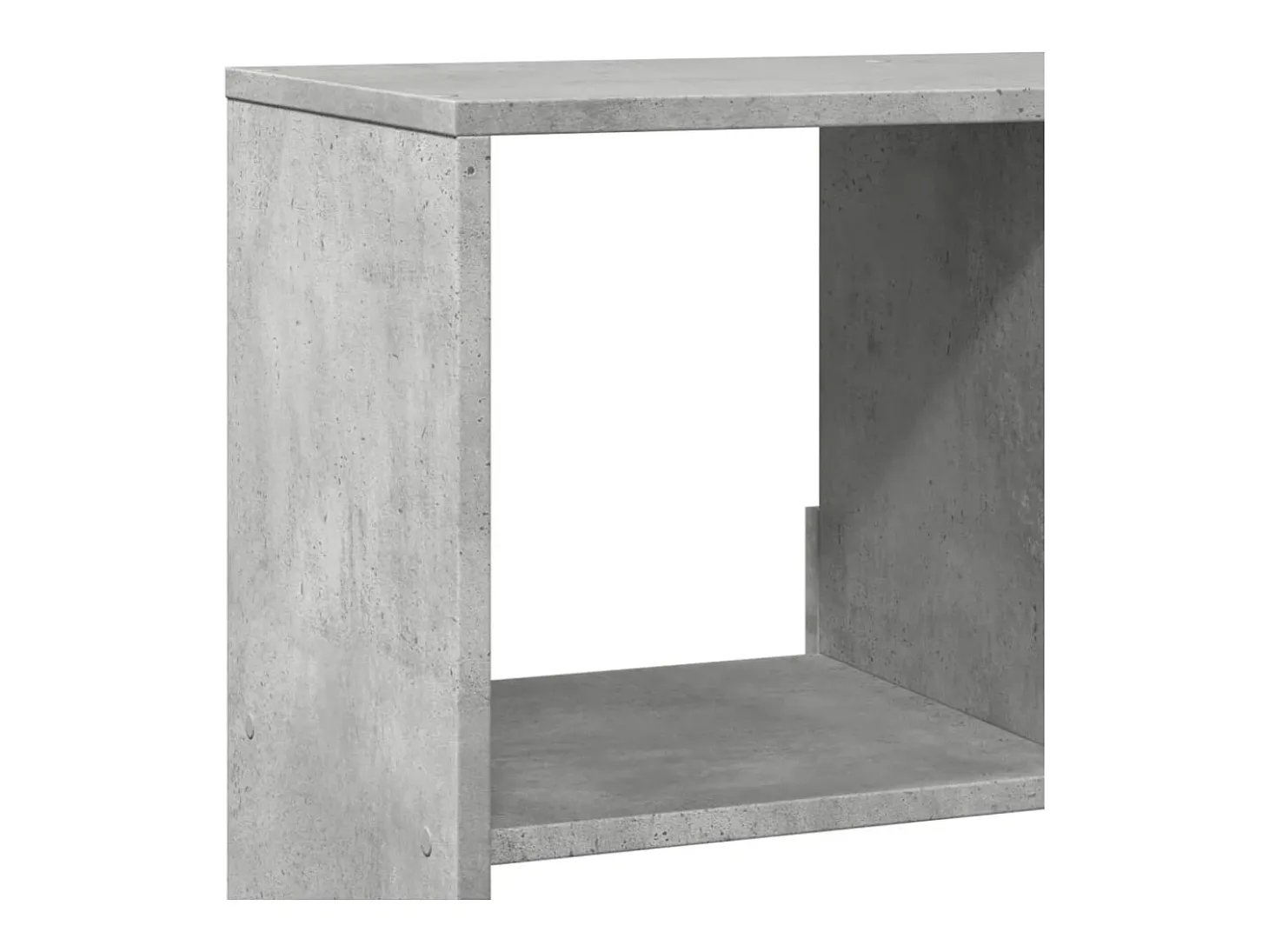 Separador de ambientes madera gris hormigón 100x33x125,5 cm