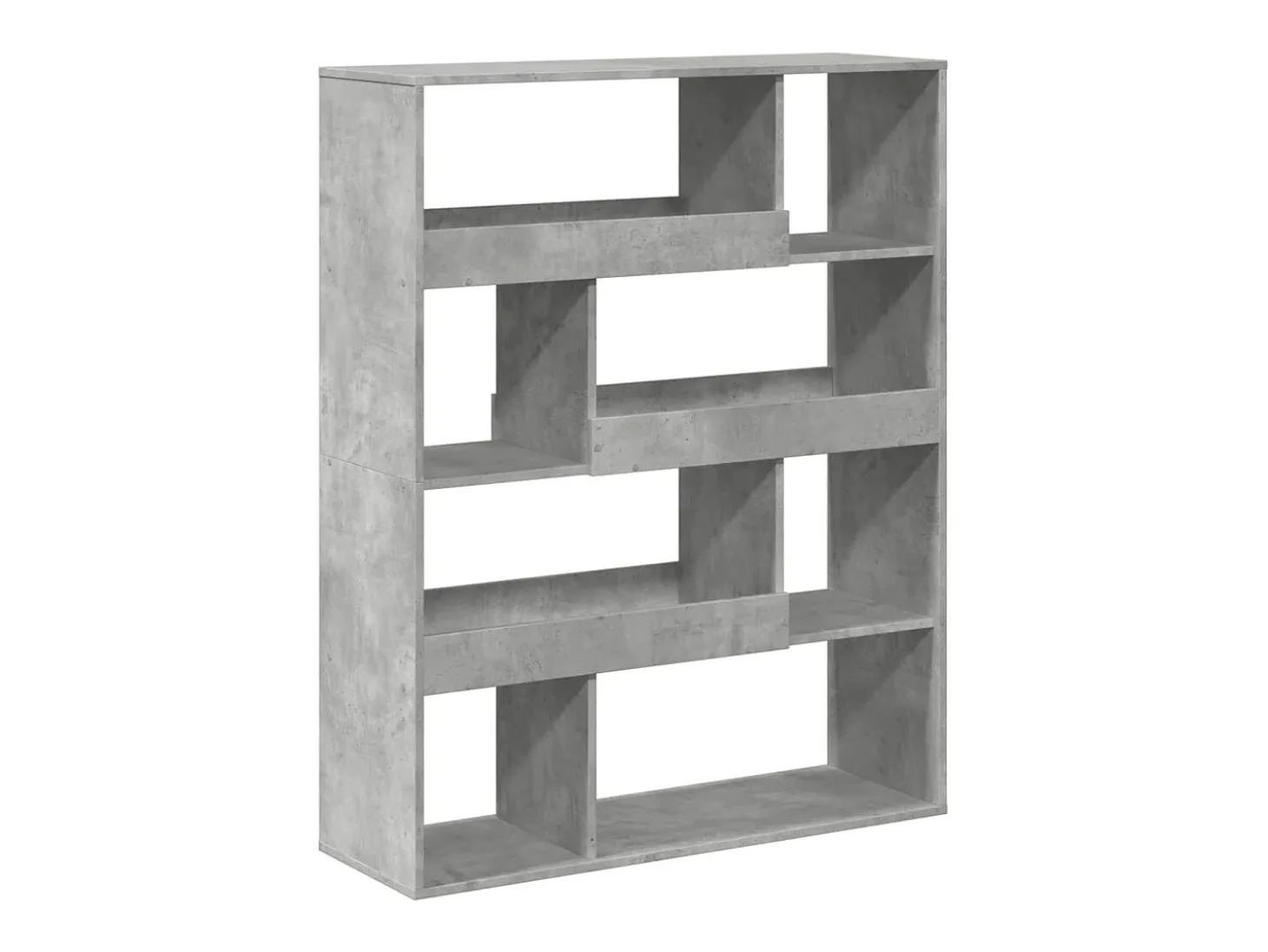 Separador de ambientes madera gris hormigón 100x33x125,5 cm