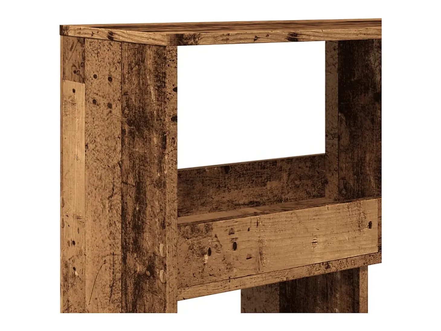 Separador de ambientes madera envejecida 100x33x187,5 cm