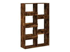 Separador de ambientes madera roble ahumado 100x33x155,5 cm