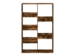 Separador de ambientes madera roble ahumado 100x33x155,5 cm