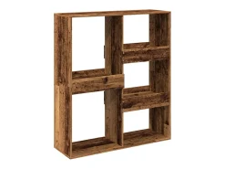 Separador de ambientes madera envejecida 100x33x115 cm
