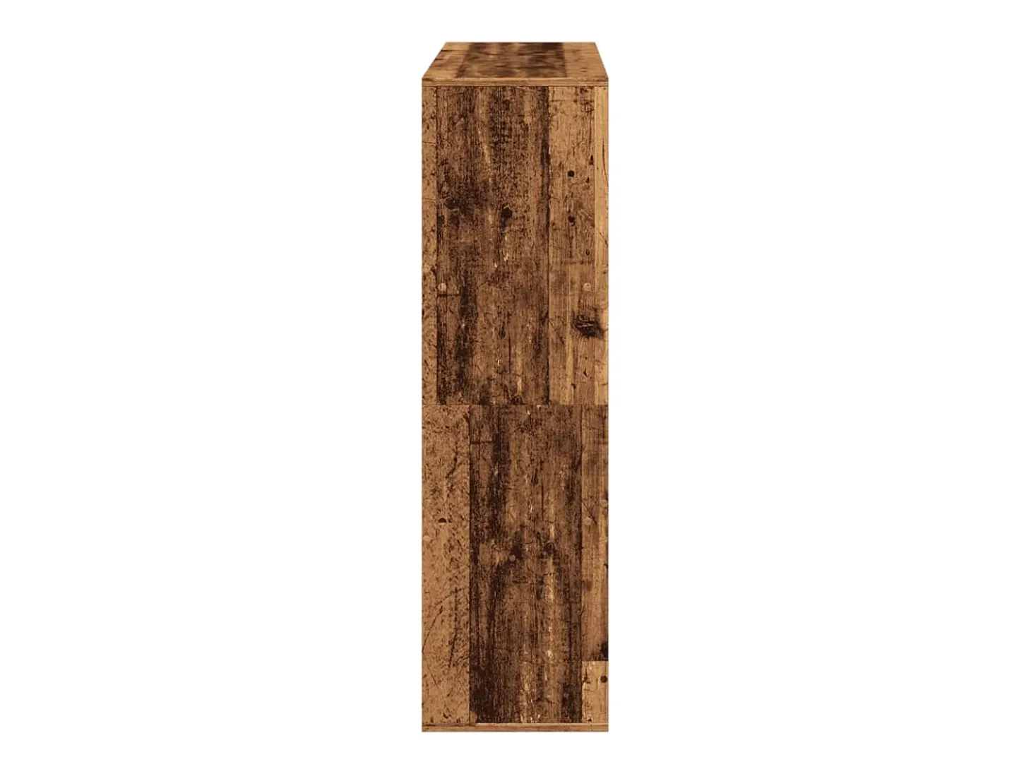 Separador de ambientes madera envejecida 100x33x115 cm