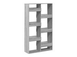 Separador de ambientes madera gris Sonoma 100x33x175 cm