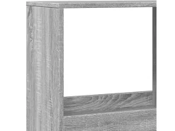 Separador de ambientes madera gris Sonoma 100x33x175 cm