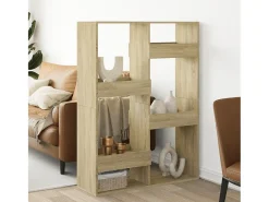Separador de ambientes madera roble Sonoma 100x33x135 cm