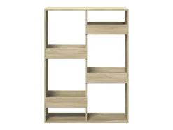 Separador de ambientes madera roble Sonoma 100x33x135 cm