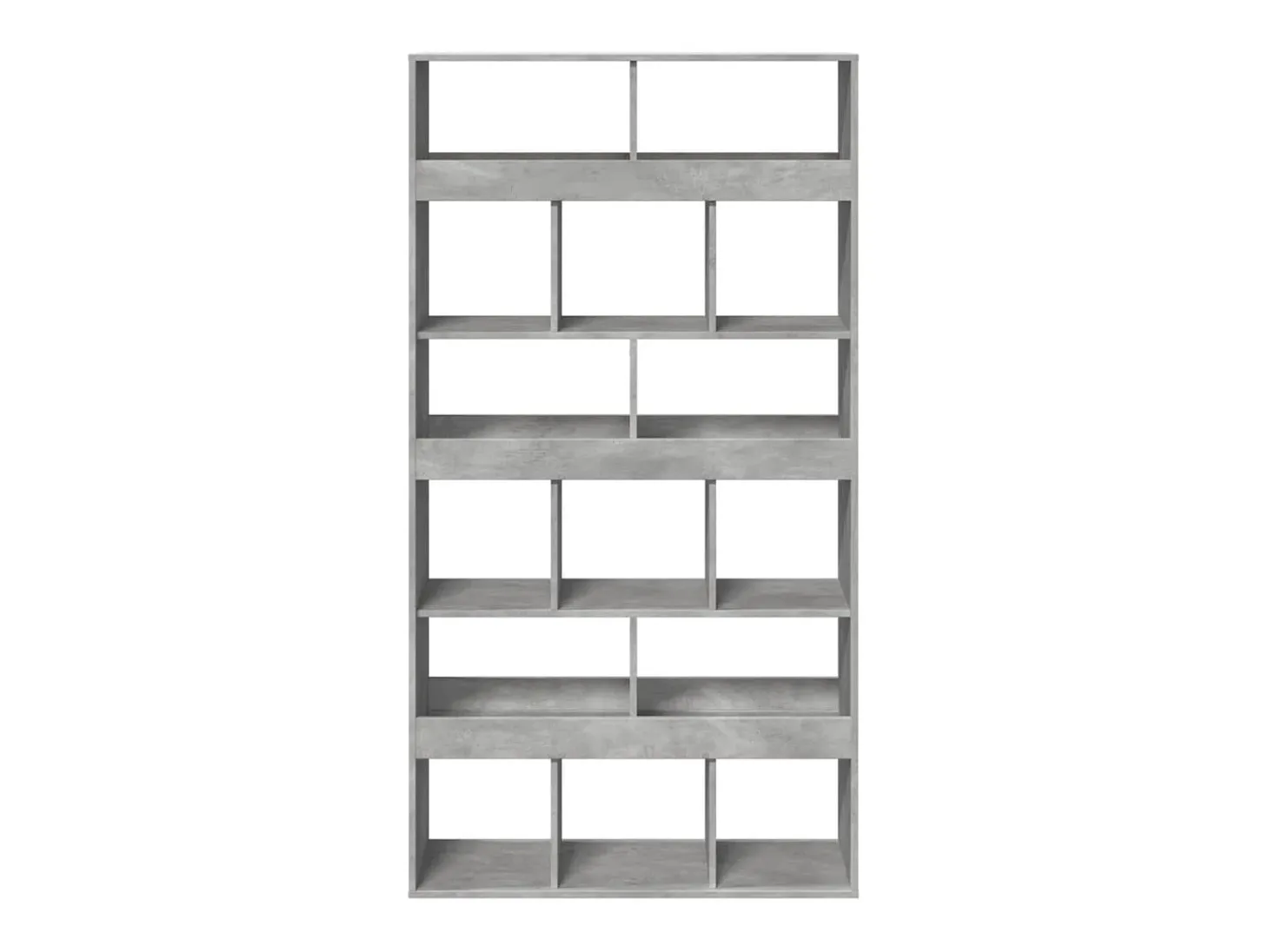 Separador de ambientes madera gris hormigón 100x33x187,5 cm