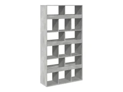 Separador de ambientes madera gris hormigón 100x33x187,5 cm
