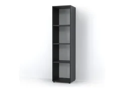 Separador de ambientes negro 142.5x33x36.2 ludus