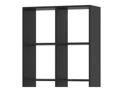 Separador de ambientes negro 143x29x72 scutum