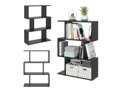 Separador de ambientes negro 70x23.8x97.4 levio