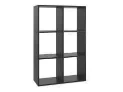 Separador de ambientes negro 72x29x107.8