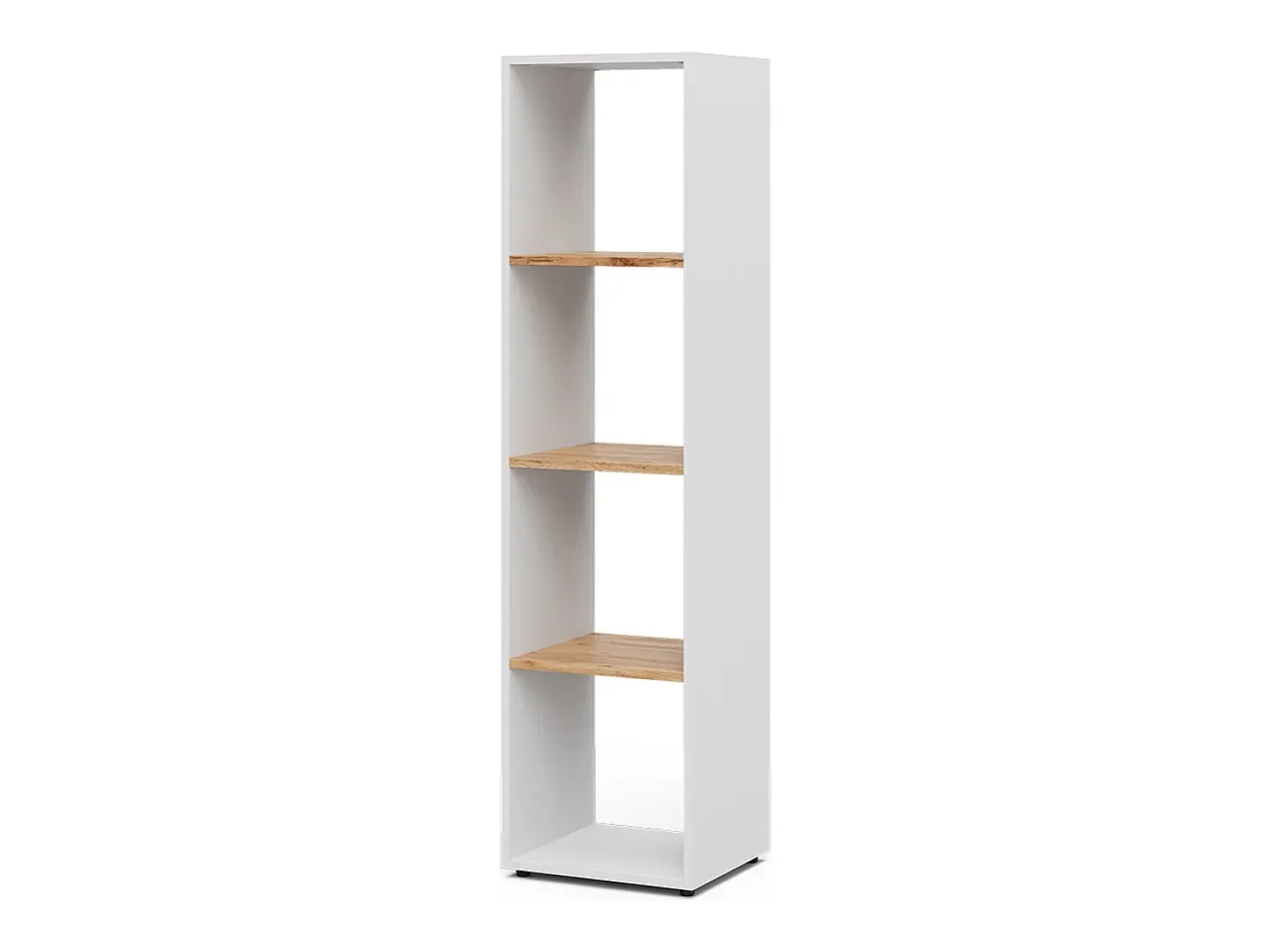 Separador de ambientes roble blanco/dorado 36.8x33.8x144.9 ludus