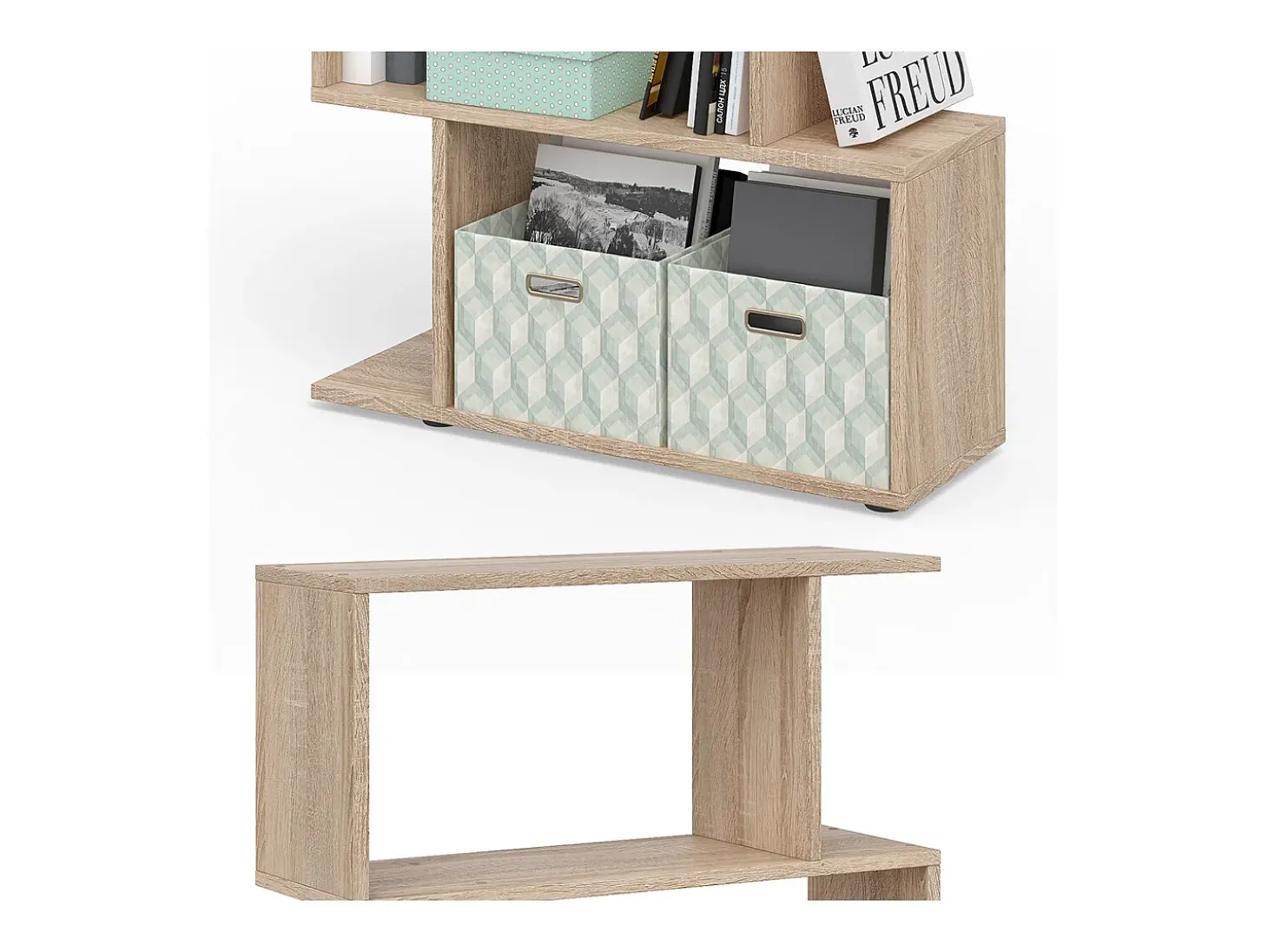Separador de ambientes sonoma 70x23.8x97.4 levio