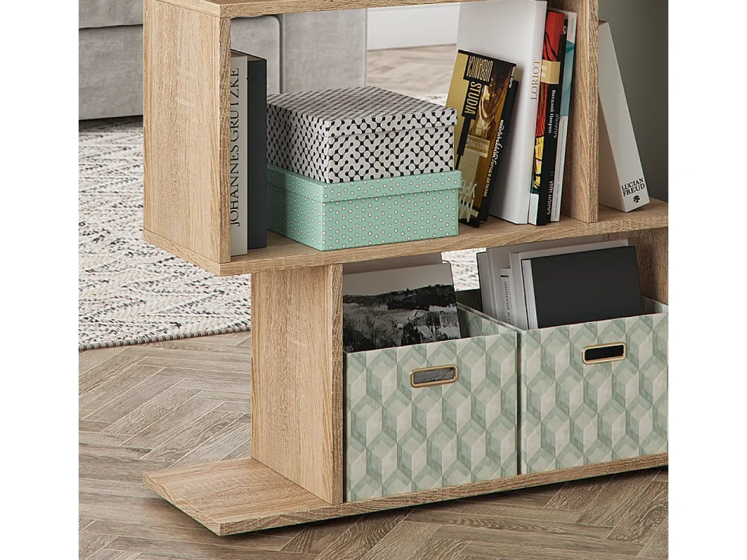 Separador de ambientes sonoma 70x23.8x97.4 levio