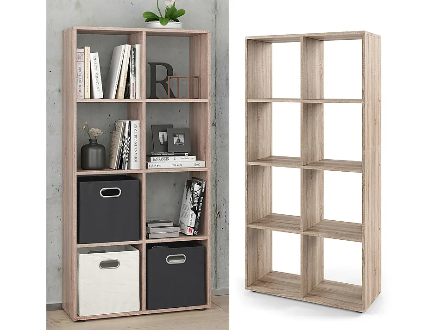 Separador de ambientes sonoma 143x29x72 scutum