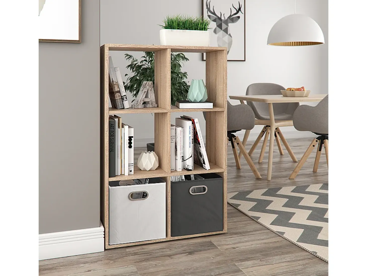 Separador de ambientes sonoma 72x29x107.8 karree