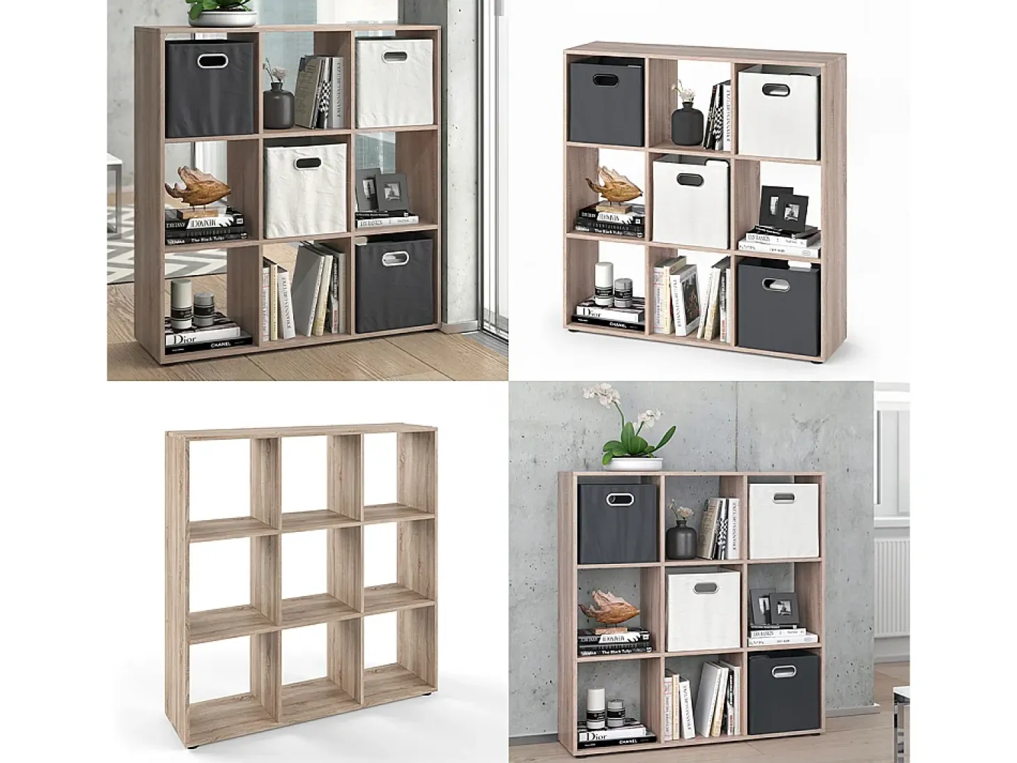 Separador de ambientes sonoma 104x29x108 nove