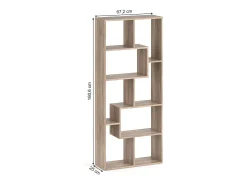 Separador de ambientes sonoma 160.6x25x67.2 noa
