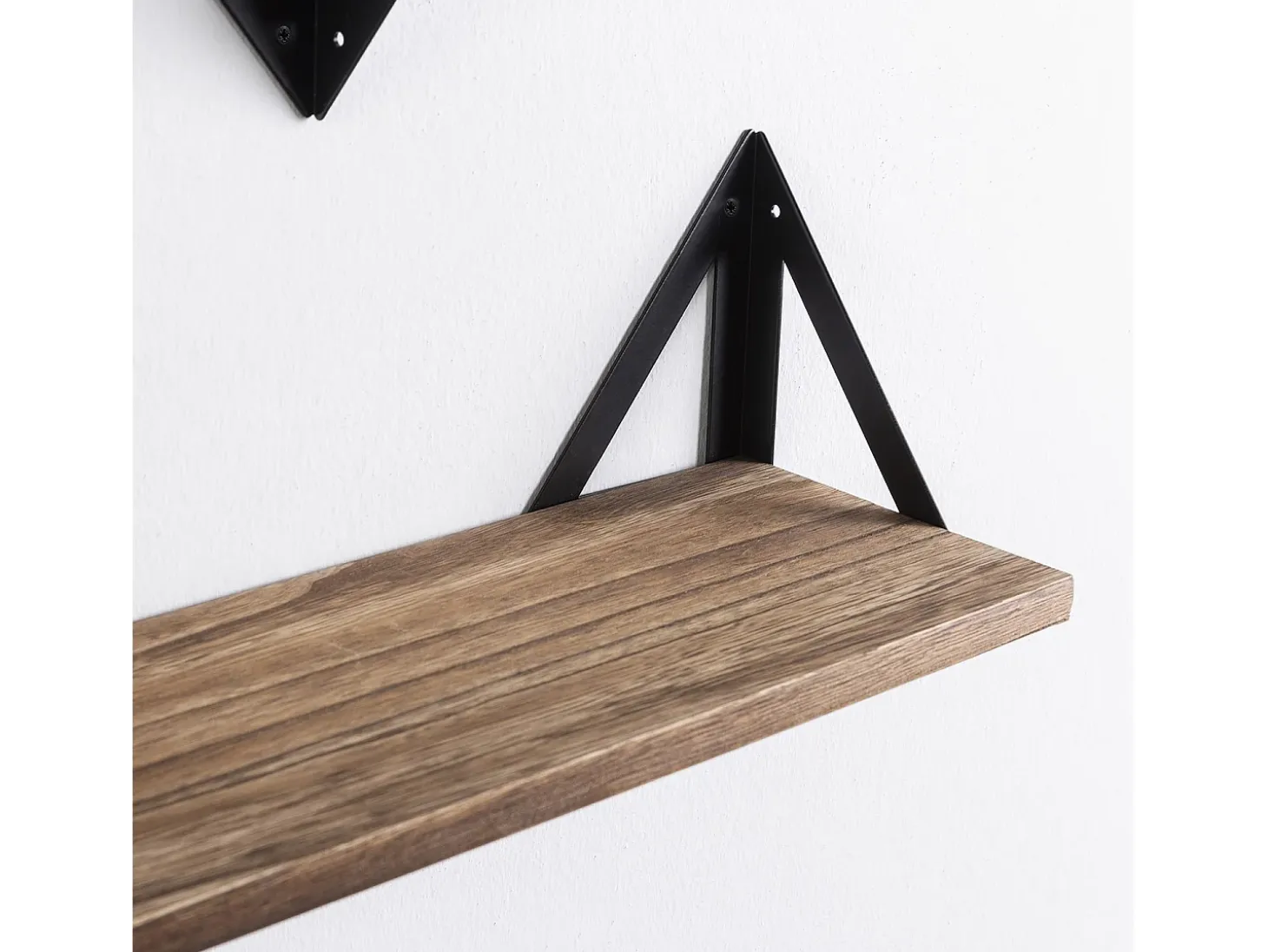 Set de 3 estantes de pared Ceci metal negro