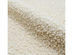 Set de 2 sillas de bar efecto bouclé blanco 75 cm - Marquise