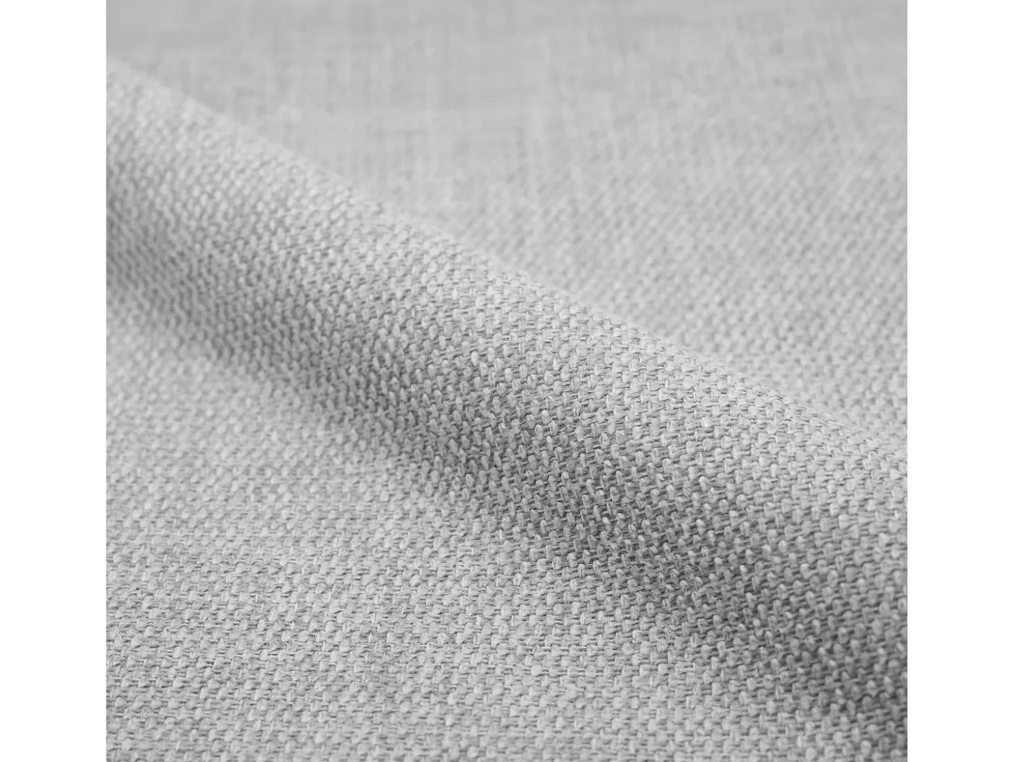 Set de 2 sillas para isla central en madera y tela gris 66 cm - Charlize