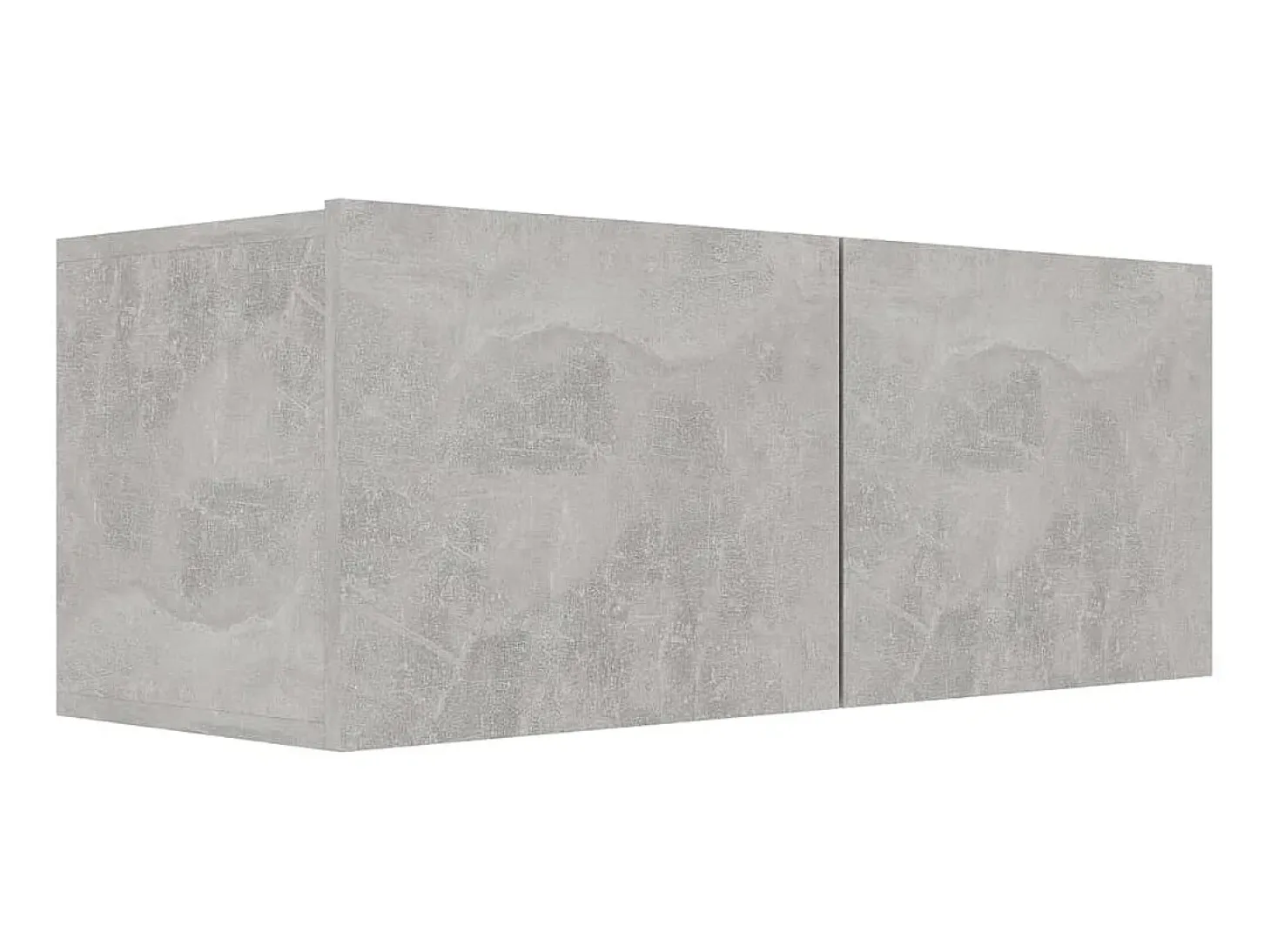 Set de Muebles para TV 2 pzas madera ingeniería gris hormigón ES10541