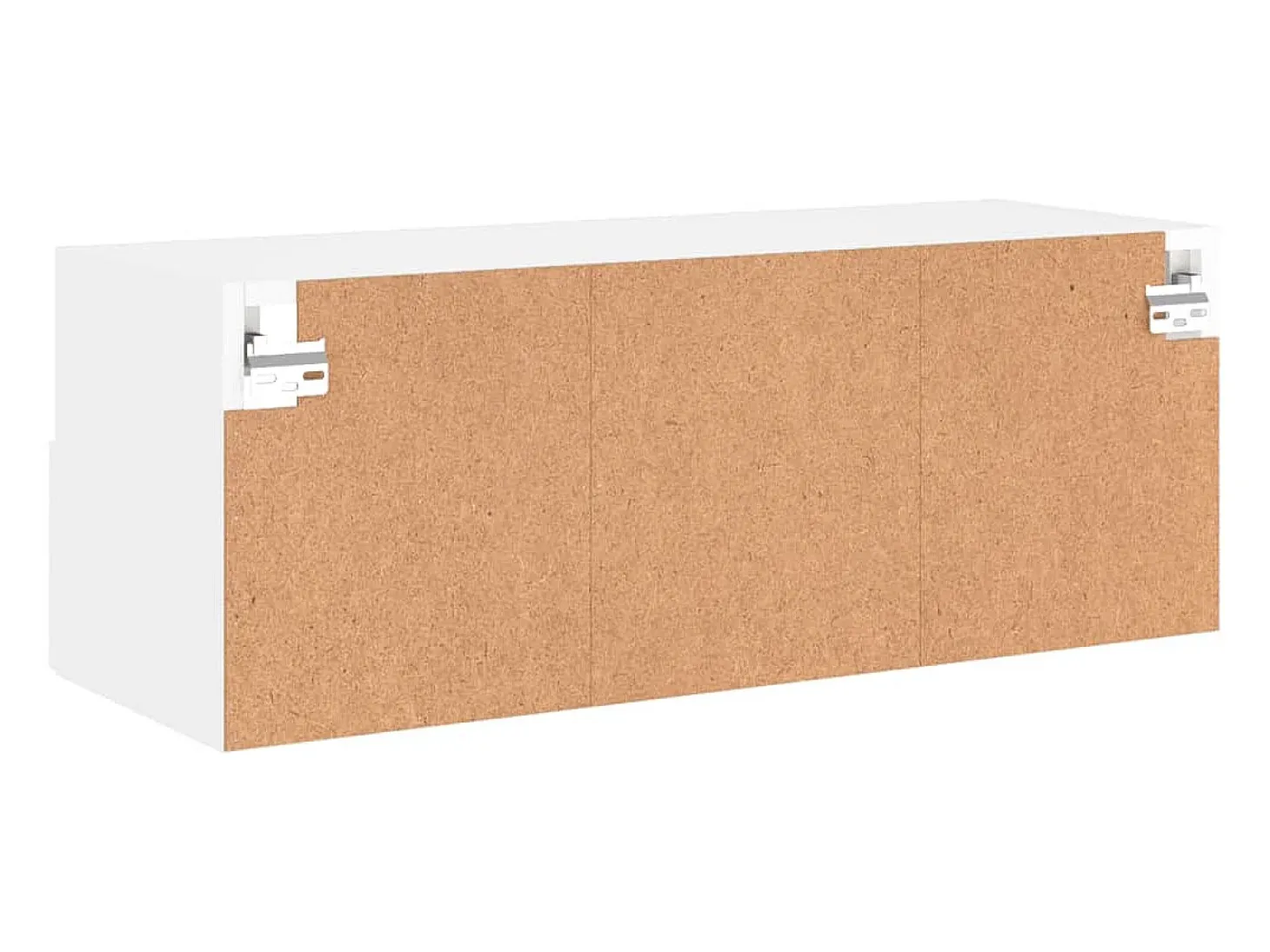 Sil Mueble de pared para TV madera de ingeniería blanco 80x30x30 cm