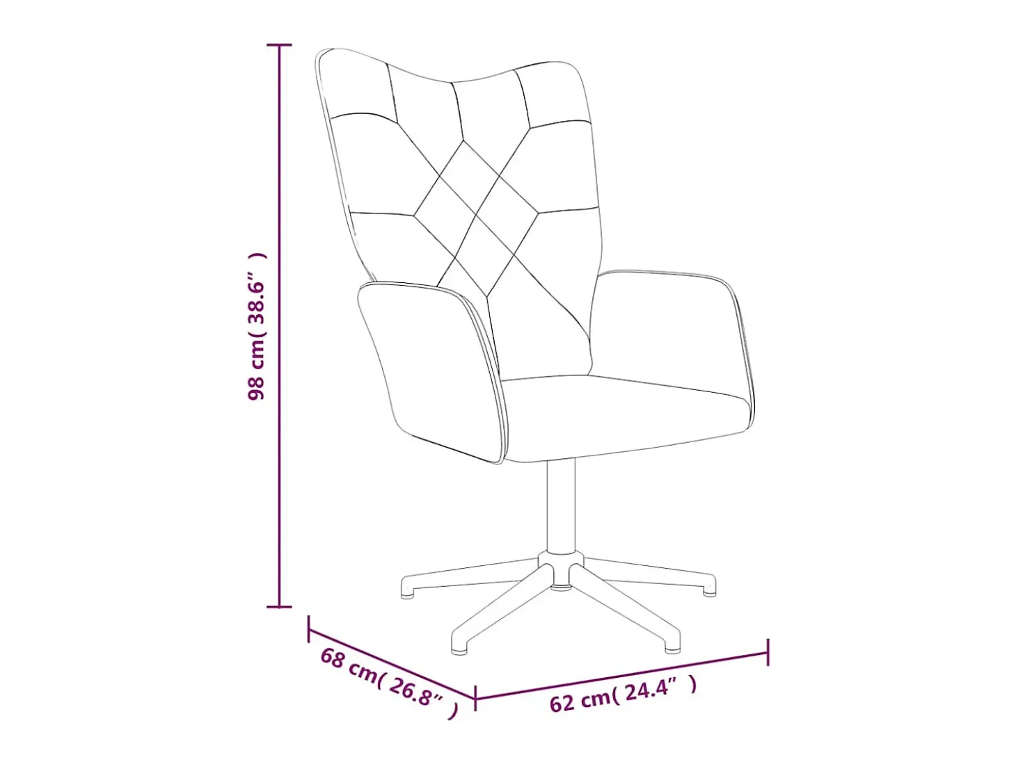 Silla de relajación con reposapiés tela patchwork