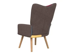 Silla de relajación de tela patchwork