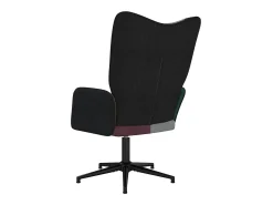 Silla de relajación de tela patchwork