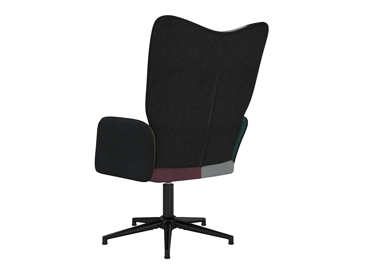 Silla de relajación de tela patchwork