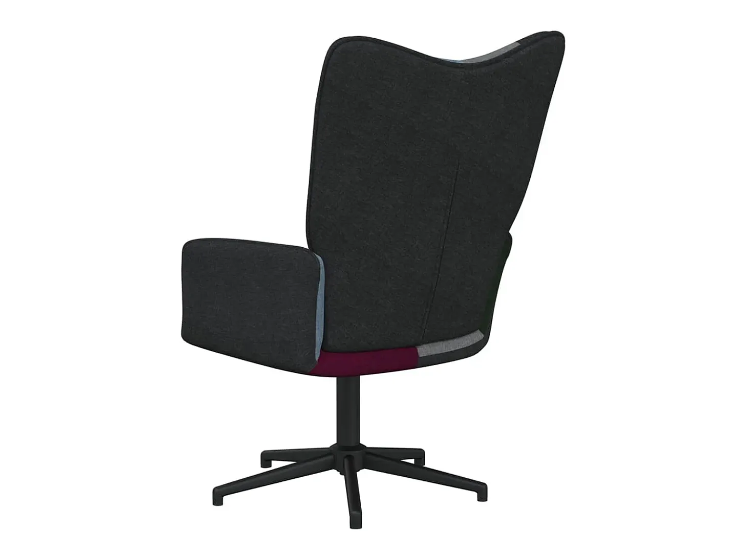 Silla de relajación de tela patchwork