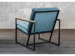 Sillón - Azul terciopelo - ARLY
