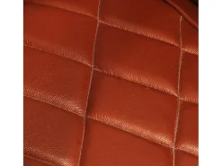 Sillón | Silla de cuero de cabra auténtico marrón SHL9098