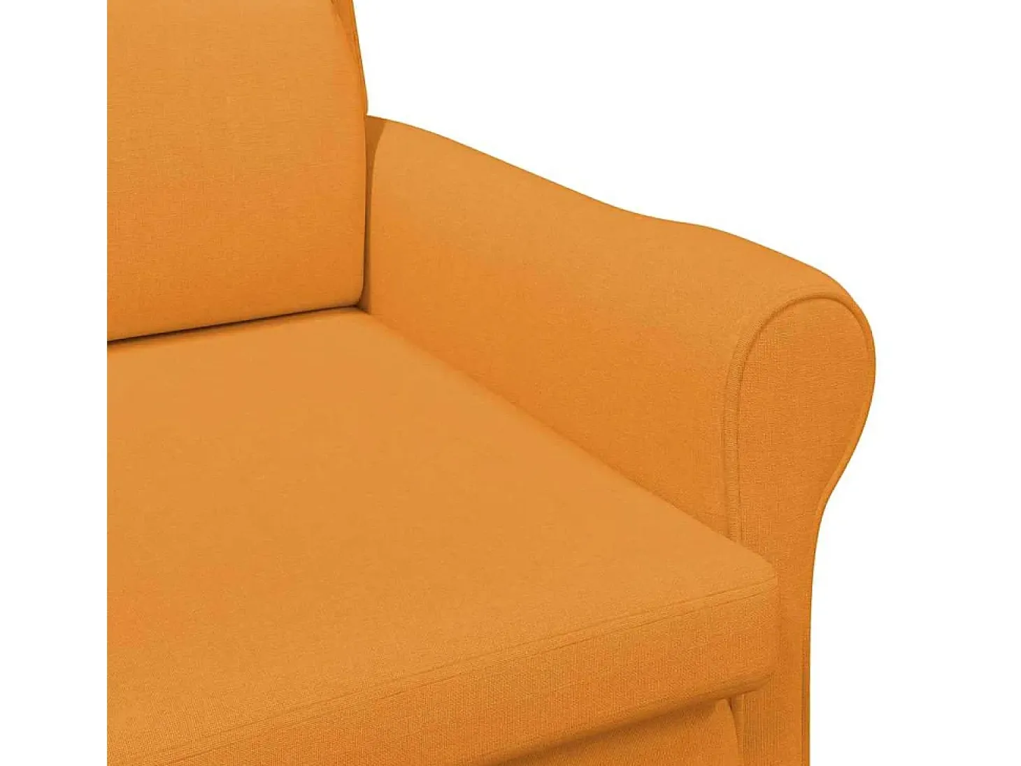 sillón Amarillo oscuro 76 x 94 x 102 cm tela