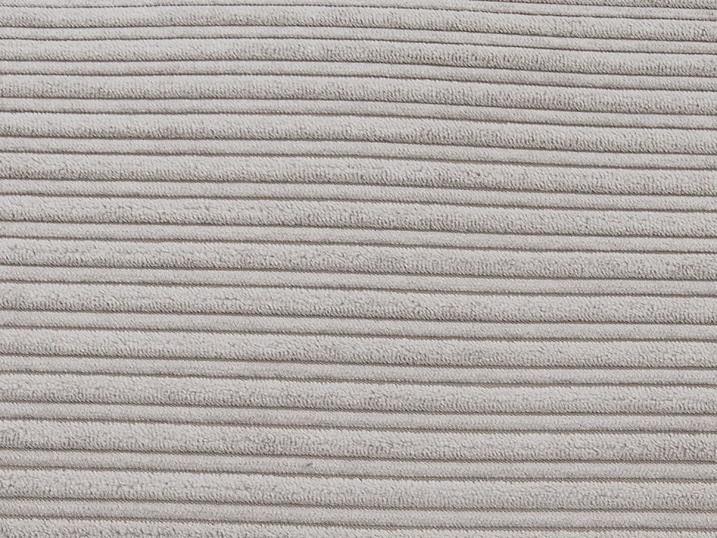 Sillón cama de terciopelo de canalé gris claro PALULA