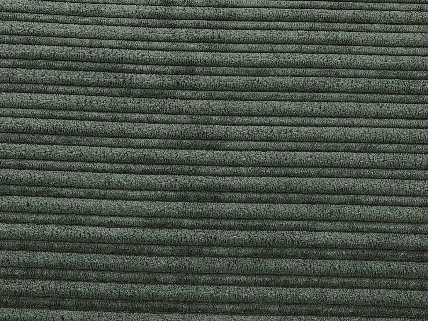 Sillón cama de terciopelo de canalé verde oscuro PALULA