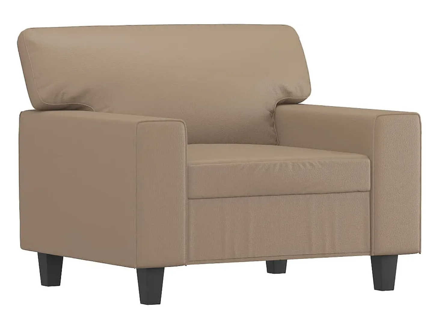 Sillón Cappuccino 60 cm Piel sintética