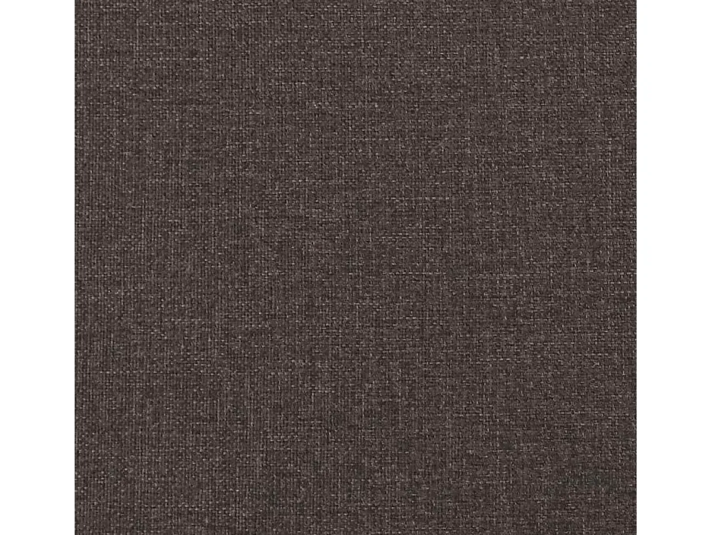 Sillón Chesterfield de tela marrón oscuro