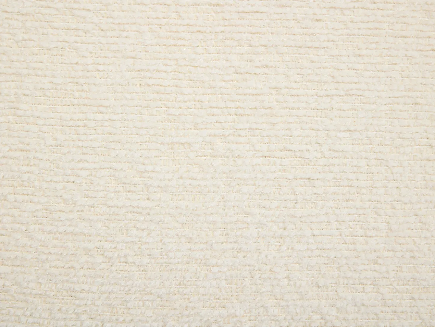 Sillón con forma de concha en chenilla color beige DELIPO