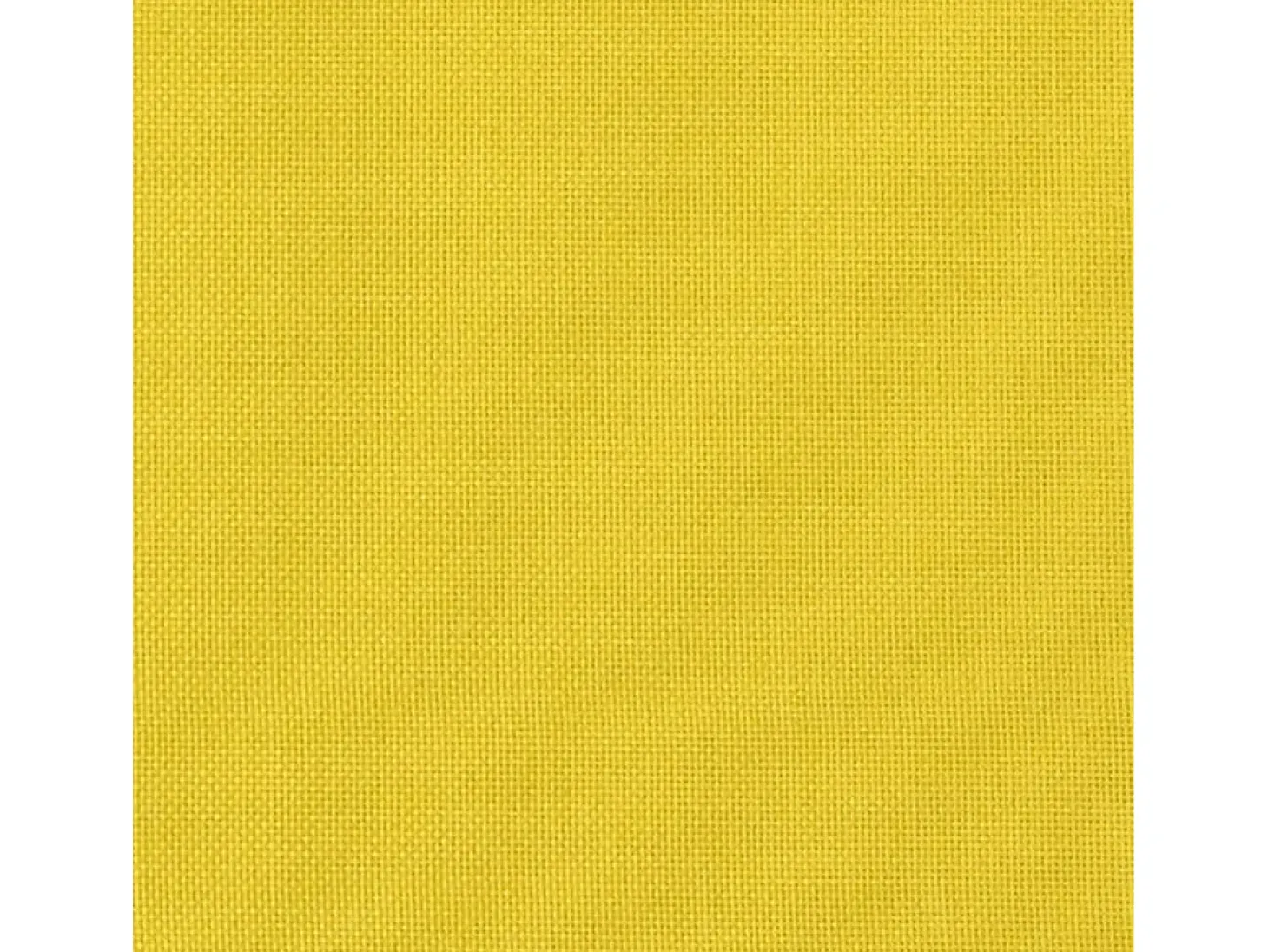 Sillón con reposapiés Amarillo claro 60 cm Tela
