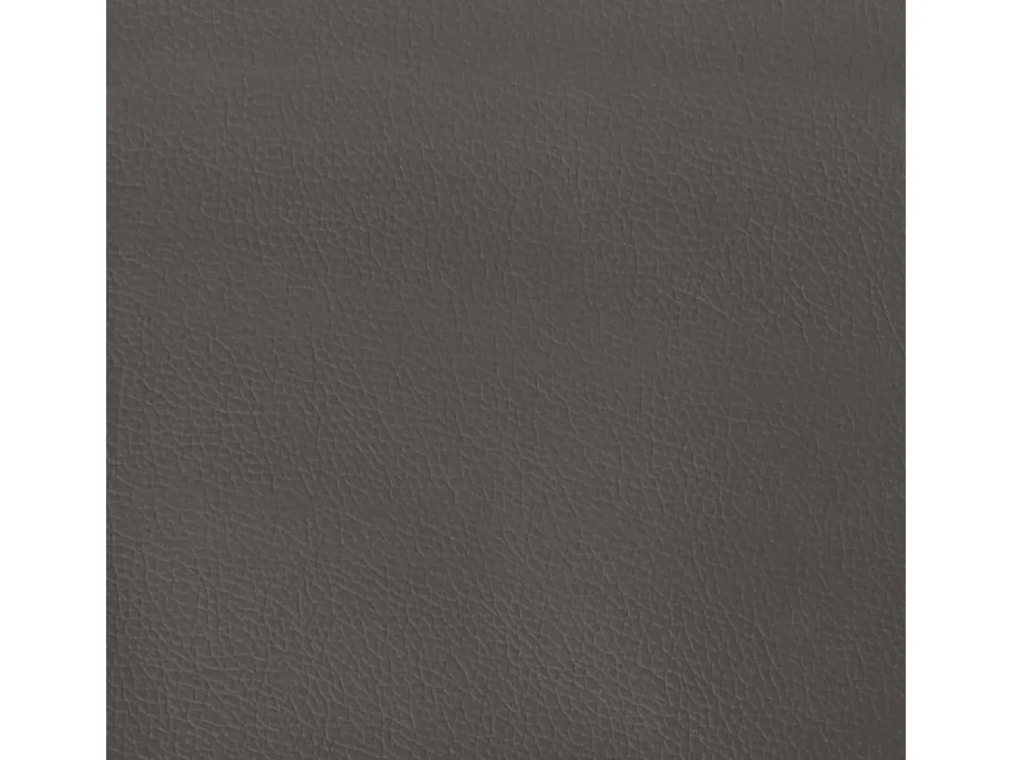 Sillón con reposapiés Gris 60 cm Piel sintética