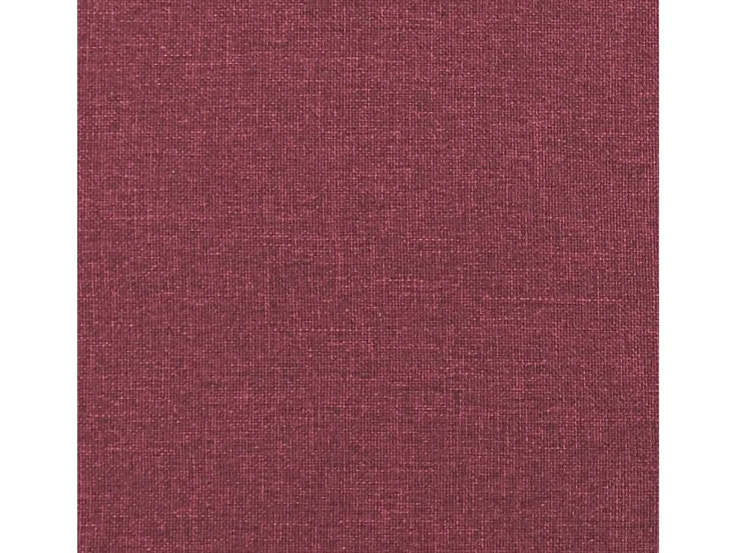 Sillón con reposapiés Tejido rojo burdeos 60 cm