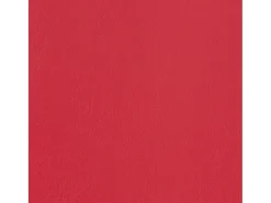 Sillón con taburete cuero sintético rojo